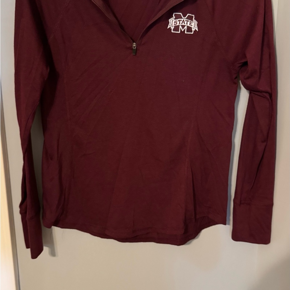 Colosseum Maroon Long Sleeve Tee